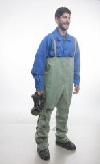 The overalls are protective