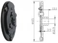 Mechanical coupling for SD507/510/5H11/SD7H15/SD6V12/SD7V16 (Key)